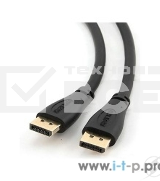 Кабель DisplayPort Gembird/Cablexpert , 3м, 20M/20M, черный, экран, пакет(CC-DP-10)