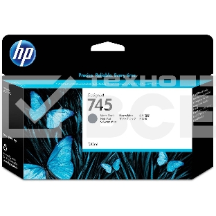 Картридж струйный HP 745 черный матовый для HP DesignJet, 130ml