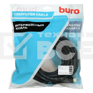 Кабель аудио-видео Buro HDMI (m)/HDMI (m) 7м. позолоченные контакты черный