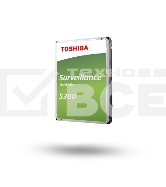 Жесткий диск Toshiba SATA-III 10Tb HDWT31AUZSVA Surveillance S300 (7200rpm) 256Mb 3.5