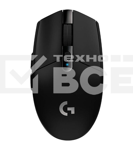 Мышь беспроводная Logitech G305 Lightspeed черный, 12000 dpi, радиоканал, USB, кнопки - 6