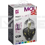 Мышь проводная Defender Host MB-982 черный, 1000 dpi, USB, кнопки - 3, фото3