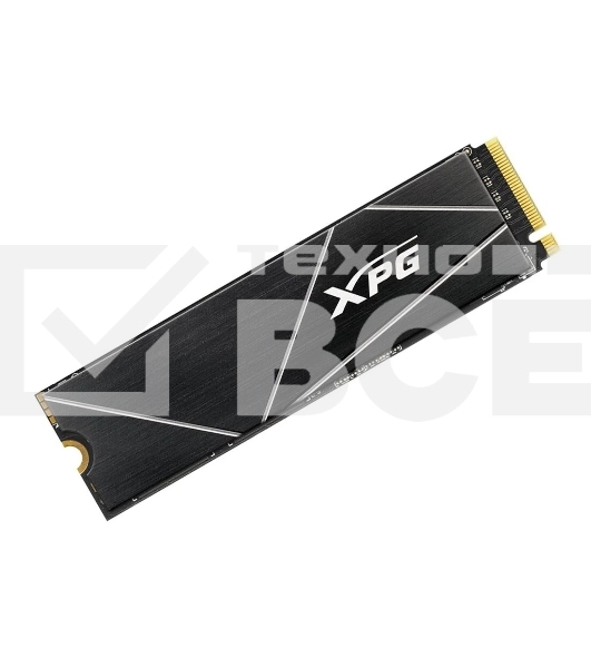 Накопитель SSD ADATA XPG GAMMIX BLADE S70, 2Tb, PCIe 4.0 x4, M.2 2280, NVMe, R/W 7400/6400