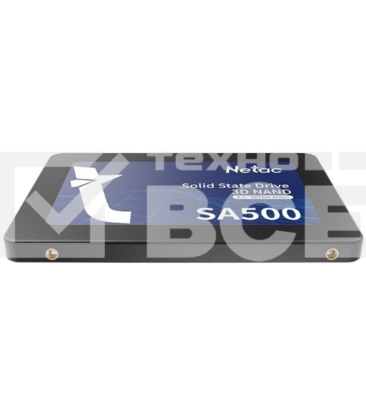 Накопитель SSD Netac SA500, 512GB, SATA III, 2.5