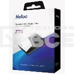 Накопитель внешний  SSD External Netac 2.0Tb Z7S <NT01Z7S-002T-32BK> (USB3.2, up to 550/480MBs, 89х60х11.5mm, Aluminium+Steel+Plastic), фото8