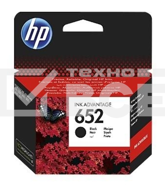 Картридж струйный HP №652 (F6V25AE) черный, 360 стр., для DJ IA 1115/2135/3635/4535/3835/4675