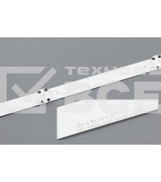 Подсветка LED SSC_430DM_7LED_Rev01_170320 430DM_A/B