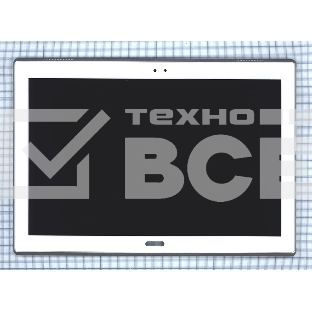 Модуль (матрица + тачскрин) для Lenovo Tab 4 TB-X704 белый с рамкой