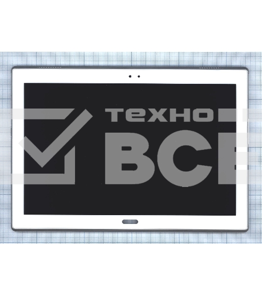 Модуль (матрица + тачскрин) для Lenovo Tab 4 TB-X704 белый с рамкой