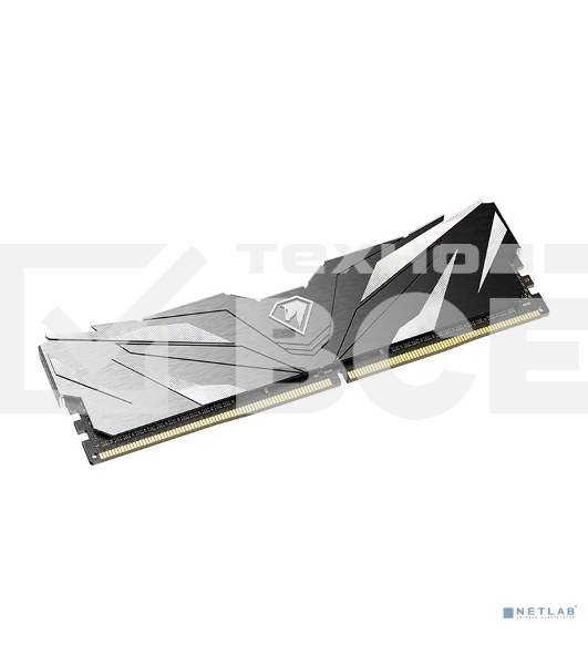 Оперативная память NETAC, DDR4, 16GB (1x16GB), 3200MHz, CL16, с радиатором, чёрный