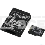 Флеш карта microSDHC 128GB microSDXC Kingston <SDCS2/128GB> Class10 UHS-I Canvas Select up to 100MB/s с адапт., фото2