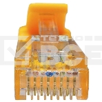 Патч-корд Suprlan 10-0164 UTP RJ-45 вил.-вилка RJ-45 кат.5E 3м желтый LSZH 24AWG, фото 1