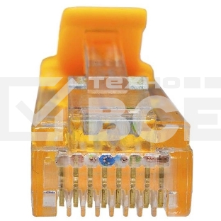 Патч-корд Suprlan 10-0164 UTP RJ-45 вил.-вилка RJ-45 кат.5E 3м желтый LSZH 24AWG