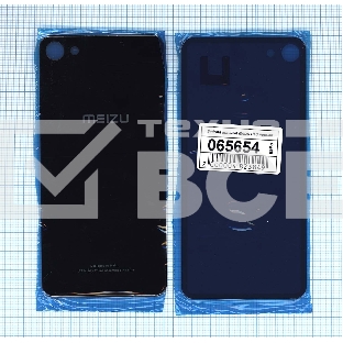 Задняя крышка для Meizu U10 черный
