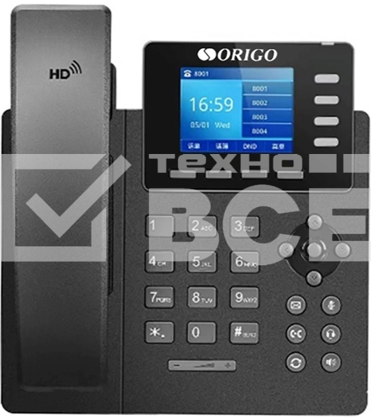 Телефон ORIGO IP-телефон с цветным дисплеем 2.8