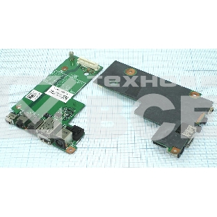 Плата питания для ноутбука HY-DE032 Dell Latitude E5500 с USB и Audio разъемами