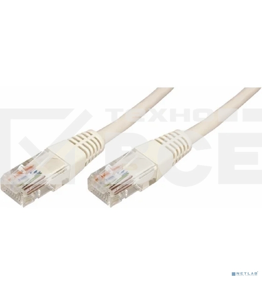 Пaтч-корд Rexant  U/UTP, категория 5e, RJ45-RJ45, неэкранированный, PVC серый, 20м