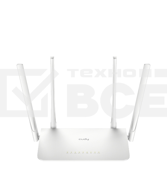 Роутер беспроводной Cudy WR1300 AC1200 10/100/1000BASE-TX/Wi-Fi белый