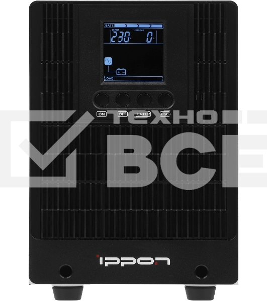 Источник бесперебойного питания Ippon Innova TBE 2000 1800Вт 2000ВА черный