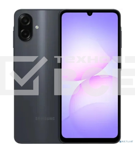 Смартфон Samsung Galaxy A07 4/64Gb черный