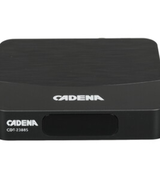 Приставка для цифрового ТВ Cadena CDT-2388S черный, DVB-T2, DVB-T, HDMI, USB 2.0