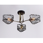 Светильник Ambrella light TR80171/3 SB/BK бронза/черный E27/3 max 40W D600*215, фото3