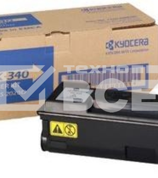 Картридж лазерный Kyocera TK-340 (1T02J00EU0/1T02J00EUC) черный для FS-2020D/2020DN 12000 стр.