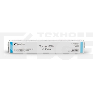 Картридж лазерный Canon 034 (9453B001) голубой (12000 стр.) для Canon iR C1225iF