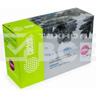 Картридж лазерный Cactus CS-CLT-C609S голубой (7000 стр.) для Samsung CLP 770/770ND/775/775ND
