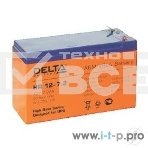 Батарея Delta HR 12-7.2 (12V, 7.2Ah), фото2