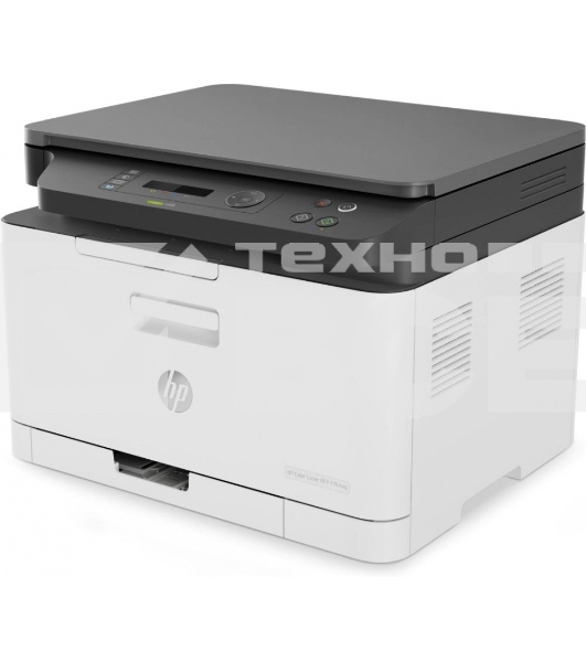 МФУ лазерный HP Color 178nw (4ZB96A), A4, цветной, печ. до 18 стр/мин. (ч/б) до 4 стр/мин. (цвет), 600 x 600 dpi, USB, RJ-45, Wi-Fi, Air Print, Mopria