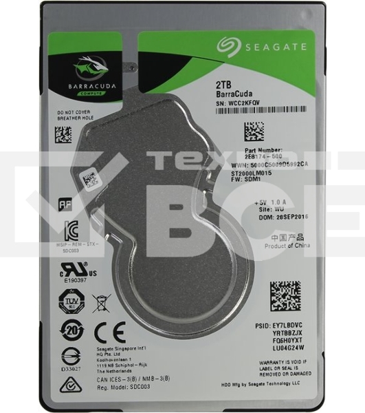 Жесткий диск Seagate 2.5