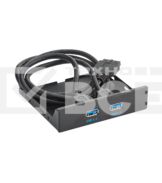 Планка USB на переднюю панель Exegate U3H-615, 3,5