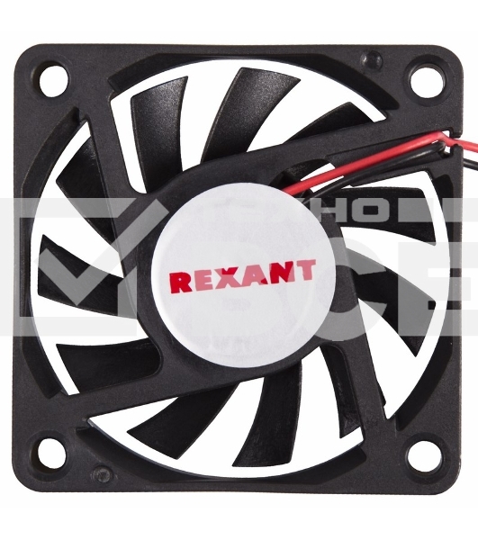 Вентилятор для корпуса Rexant RX 6010MS 12VDC черный, 60 мм, 4000 об/мин, 32 дБ, 2 pin