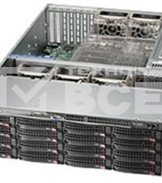 Корпус SuperMicro CSE-836BE1C-R1K03B 2x1000W черный