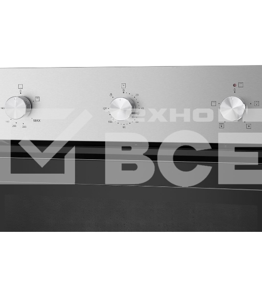 Шкаф духовой газовый Maunfeld EOGC604S, встраиваемый