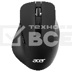 Мышь беспроводная Acer OMR140 черный, 1600 dpi, радиоканал, USB, кнопки - 6, фото2