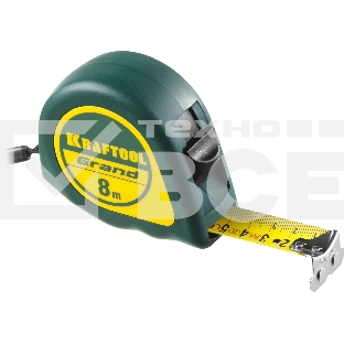 Рулетка KRAFTOOL GRAND 34022-08-25  8м/25мм с ударостойким корп.