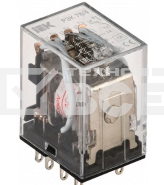 Реле РЭК 78-4 3А 220В АС ИЭК RRP20-4-03-220A