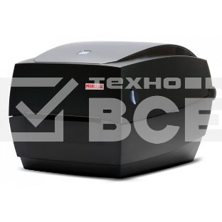 Принтер этикеток термотрансферный Mertech TLP100 TERRA NOVA 300 dpi, 102 мм/cек, RS-232, USB, Ethernet, черный