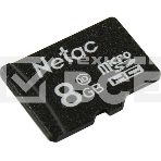 Флеш карта microSDHC 8GB Netac P500 <NT02P500STN-008G-S> (без SD адаптера) 80MB/s, фото 1