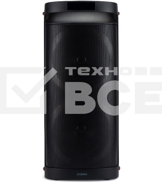 Минисистема Digma D-MC1750 черный 60Вт FM USB BT micro SD
