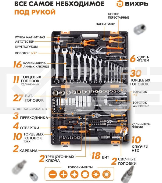 Набор инструментов  73/6/7/9