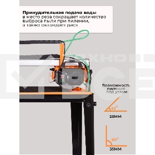Электрический плиткорез ЭП-200/620 Вихрь