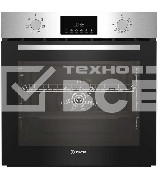 Духовой шкаф электрический Indesit IFE 3644 J IX нержавеющая сталь