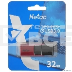 Флеш диск Netac U182 Red 32Gb <NT03U182N-032G-30RE>, USB3.0, фото2