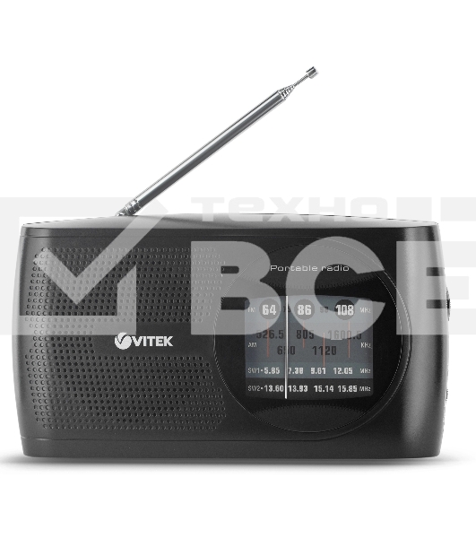 Радиоприемник Vitek VT-3587 BK черный