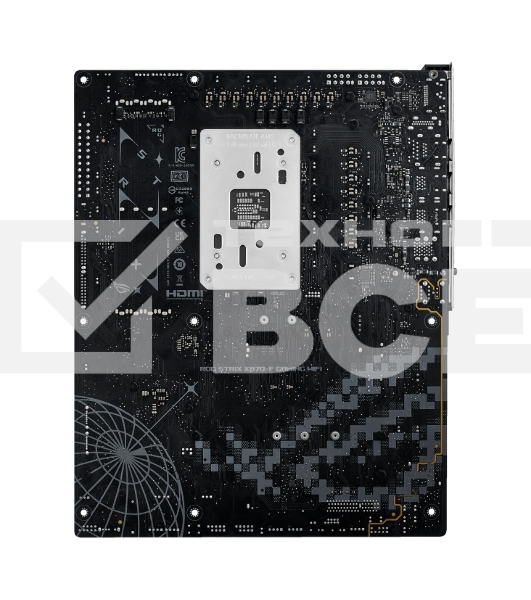 Материнская плата ASUS ROG STRIX X870-F GAMING WIFI, AM5, AMD X870, 4xDDR5, 2xSATA, 4xM.2, 1xPCI-E 5.0 x16, 1xPCI-E 4.0 x4, 1xHDMI, 1xDP, 2xUSB-C USB4, 1xUSB-C 10Gbps, 5xUSB-A 10Gbps, 4xUSB-A 5Gbps, 1x 2.5Gb LAN, 2x3.5 мм, 7.1, ATX