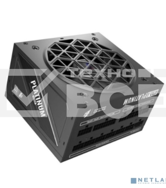 Блок питания 1STPLAYER NGDP Platinum (HA-1000BA3-BK), 1000Вт, 80 PLUS Platinum, 120мм, модульный, черный