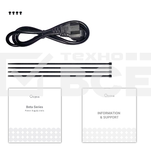 Блок питания 700W Ocypus Beta P700 BK (ATX, APFC, 20+4 pin, 120mm fan, PCI-E 6+2Px2, 3xSATA) (Beta-P700-N1HDBK024X-EU)